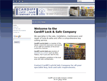 Tablet Screenshot of cardifflocksmiths.com